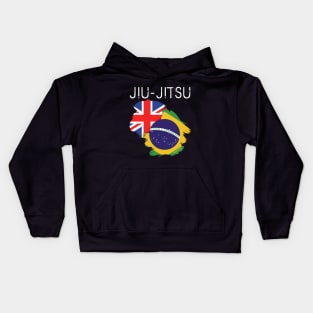 Jiu-jitsu: United Kingdom-Brazil Kids Hoodie